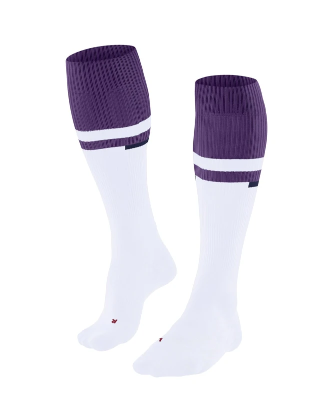 FALKE Women's RU Compression Energy W Kh Functional Yarn With Compression Running Socks 1 Pair, White 2004 - Calf circumference W1, 5.5-8
