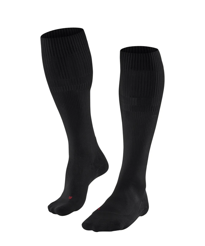 FALKE Women's RU Compression Energy W Kh Functional Yarn With Compression Running Socks 1 Pair, Black 3000 - Calf circumference W2, 5.5-8