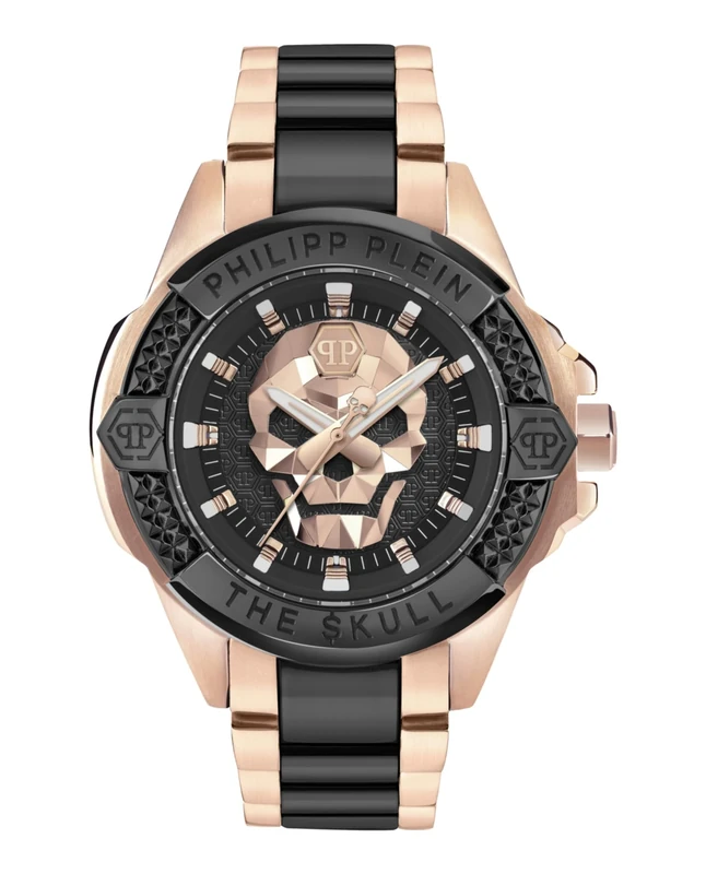 Philipp Plein Men's Analogue Quartz Watch with Stainless Steel Strap PWAAA3125
