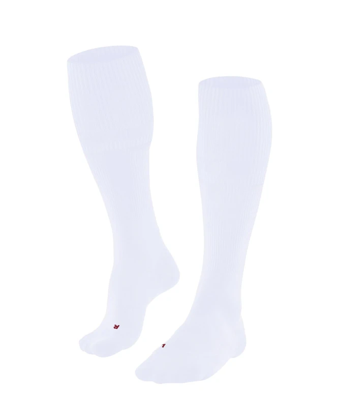 FALKE Men's RU Compression Energy M Kh Functional Yarn With Compression Running Socks 1 Pair, White 2000 - Calf circumference W3, 5.5-8