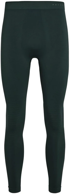 FALKE Men's Maximum Warm Long M Ti Functional Yarn Quick Dry 1 Piece Base Layer Bottom, Green Holly 7385 Trend, XL
