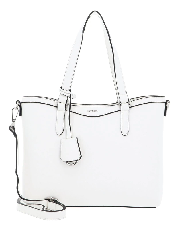Picard Lyon 32973092G0 Women's Synthetic Handbag White Lily 30 x 22.5 x 8 cm