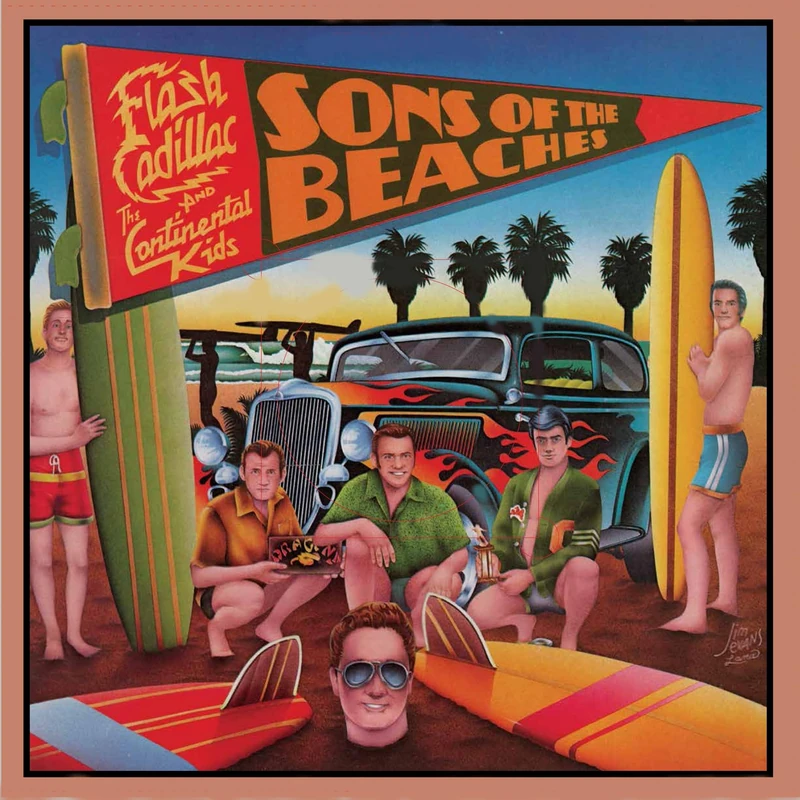 Sons Of The Beaches (Coral Vinyl/Deluxe Edition) [Vinyl LP] [VINYL]