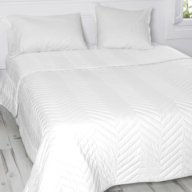Arista Colcha 180x260 cm (Cama 80/90/105) Blanco_AlexandraHouse - Image 1