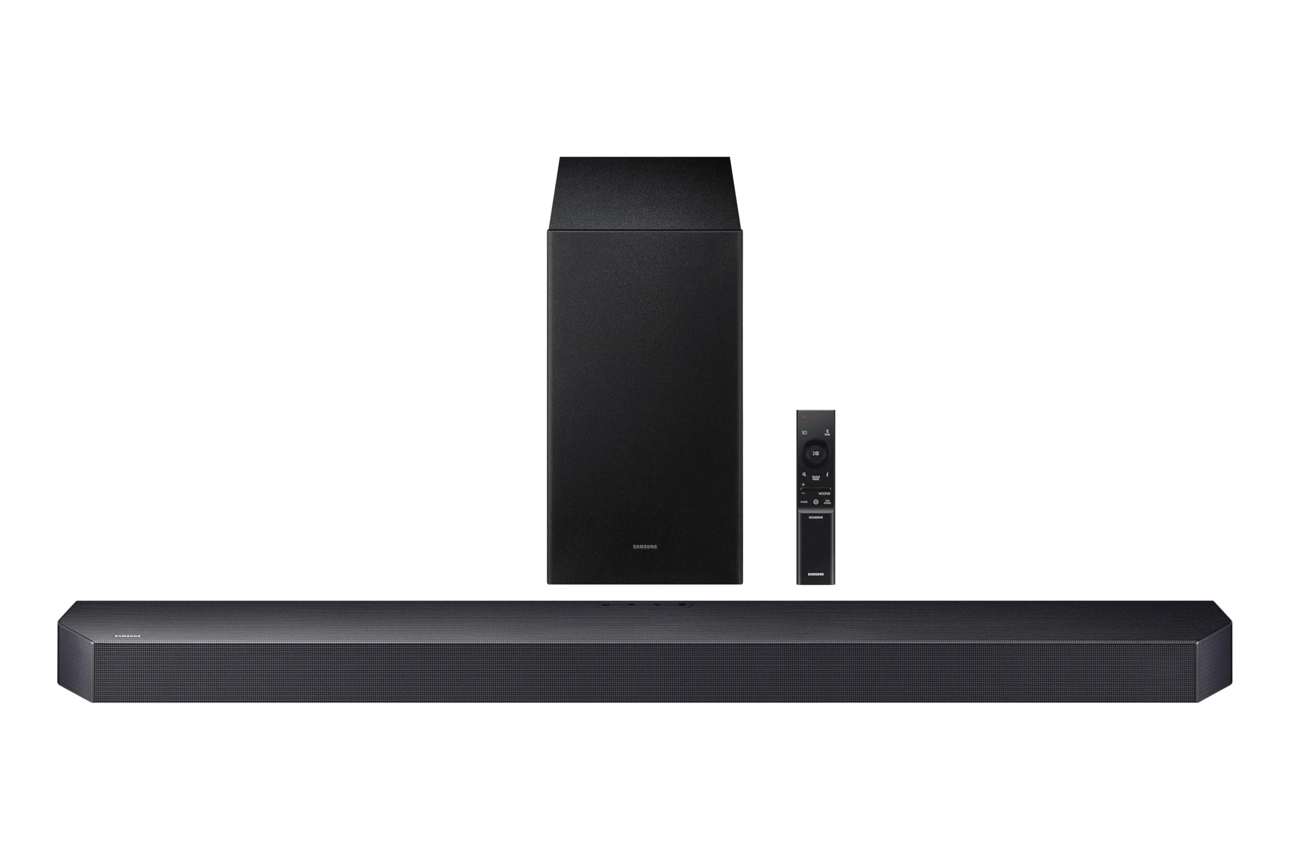 SAMSUNG Q-Series Soundbar HW Q600F 3.1.2 ch Subwoofer (Model 2025) SpaceFit Sound Pro, Q-Symphony, Adaptive Sound