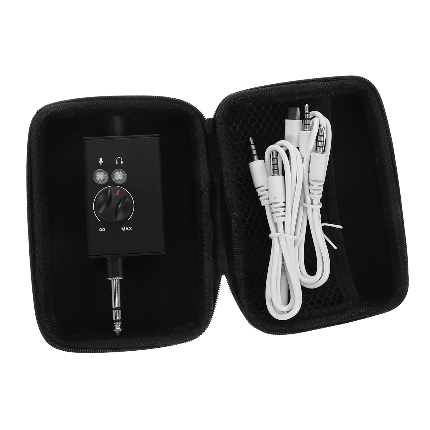 VICASKY Sound Card Mixer for Pc Live Audio Mixer Portable Mixing Desk Voice Changer Device for Gaming and Streaming Scenarios