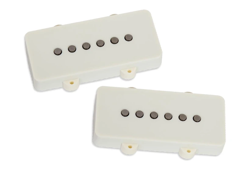 Seymour Duncan Hot Jazzmaster Silencer Pickup Set - Parchment Cover