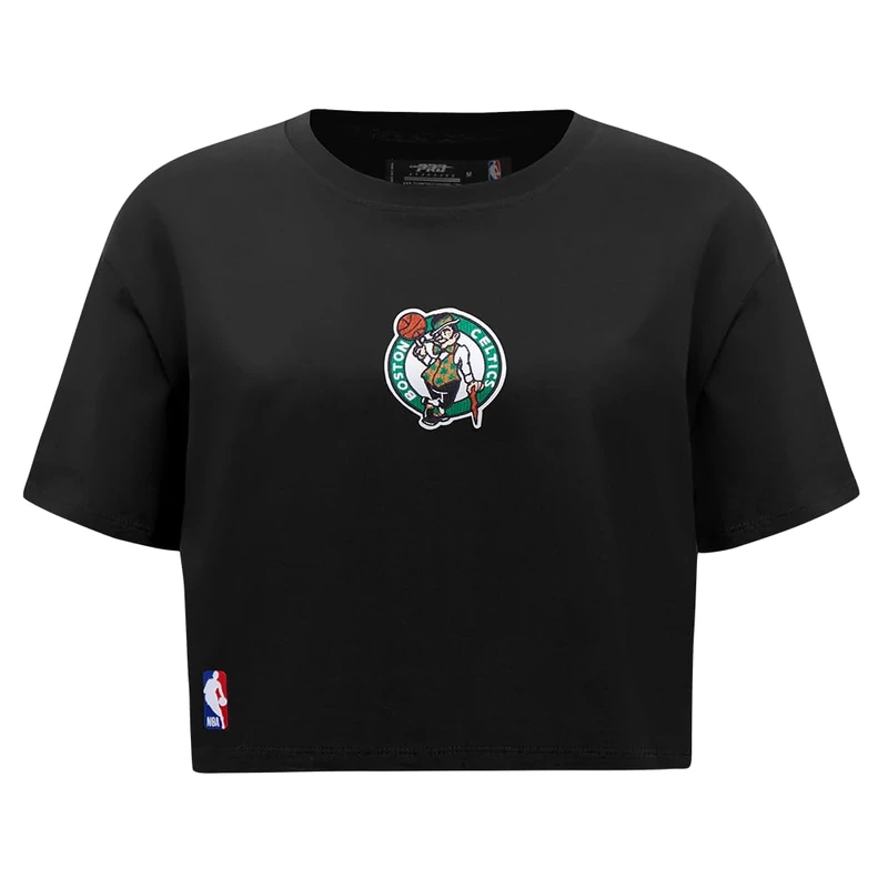 Pro Standard Womens NBA Boston Celtics Retro Classics Short Sleeve Boxy Tee Kelly Green S