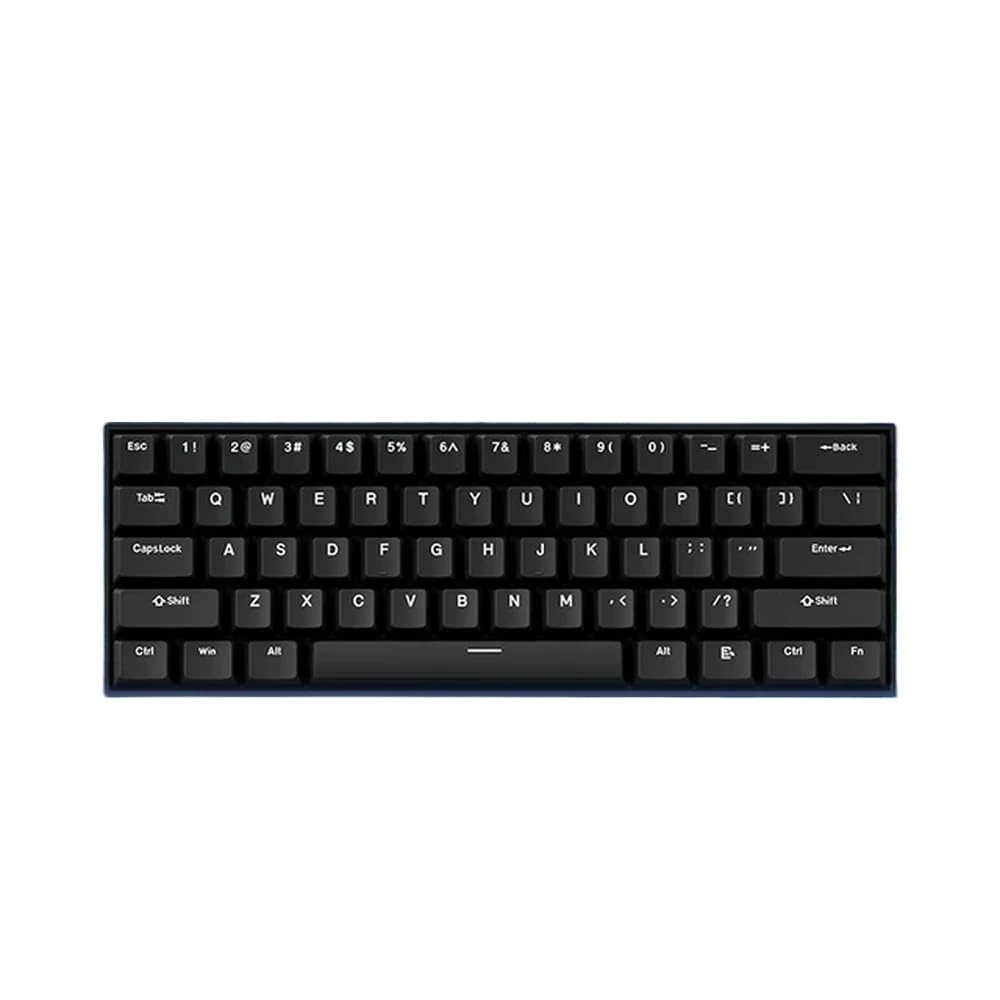 MCHOSE ACE60 Pro RGB Mechanical Gaming Keyboard With Magnetic Switch Hot Swap Compatible With PC Gamer Accessories E-sports FPS(No RGB Ice Jade Axis)