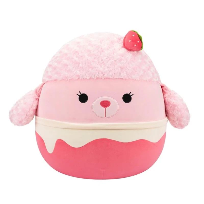 Squishmallows Original 20-Inch Chloe the Strawberry Milkshake Poodle