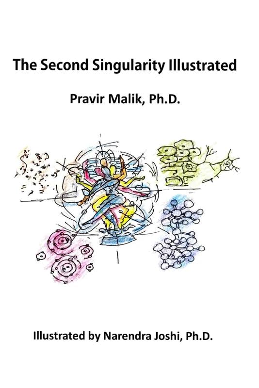 The Second Singularity Illustrated: A Mathematical Exploration of AI-Based and Other Singularities in a Cosmology of Light Enhanced with Art