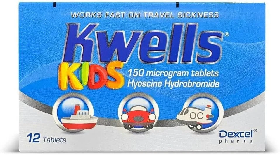 Kids Travel Sickness x12 Tablets | for Prevention of Travel Sickness | Anti-Nausea