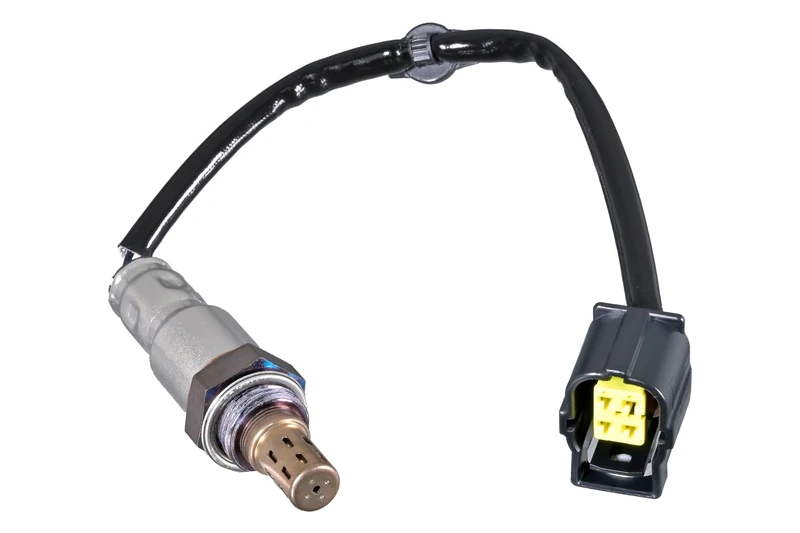 HELLA 6PA 358 221-801 Oxygen sensor - 4-pin connector - Cable: 280mm