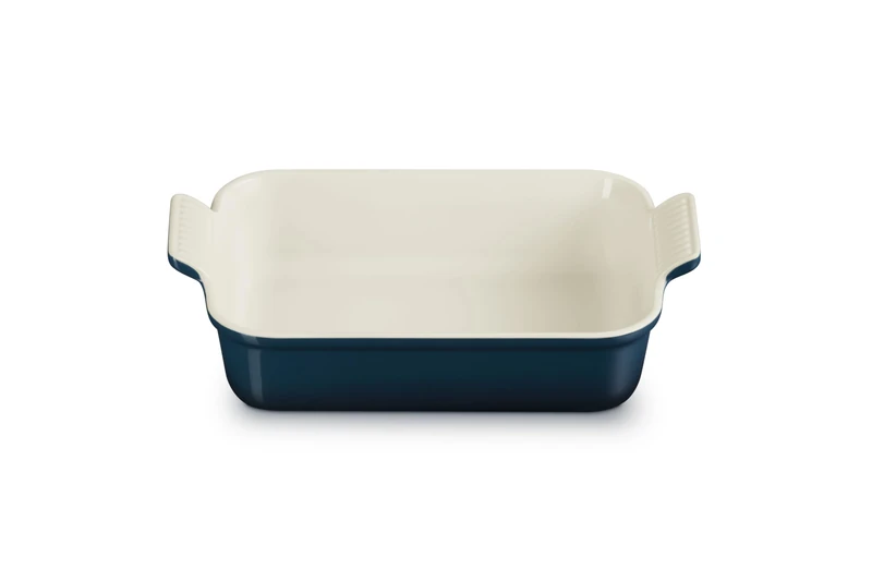 Le Creuset Heritage Rectangular Dish, Stoneware, 26 cm, 2.4 litres, Nuit