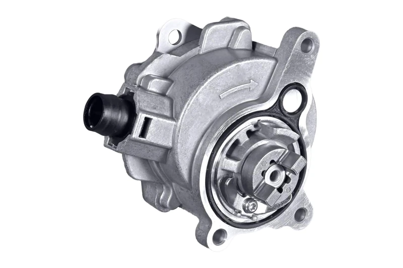 HELLA 8TM 358 400-321 Vacuum Pump, braking system - Vane Pump - Mechanical - Number of connectors: 1 - with gasket/seal