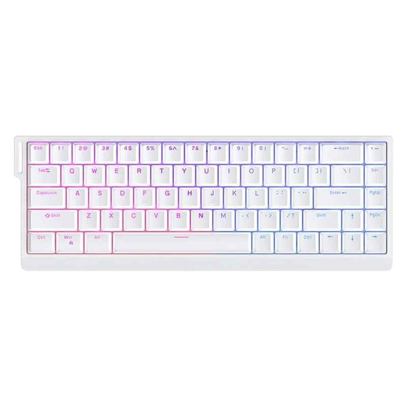 Gaming Keyboard Wired Mechanical Keyboard 68 Keys Magnetic Switch Compact Keyboard Hot Swappable Computer Keyboard RGB Backlit E-sports Level Gamer Accessory for Win8/Win10/Win11