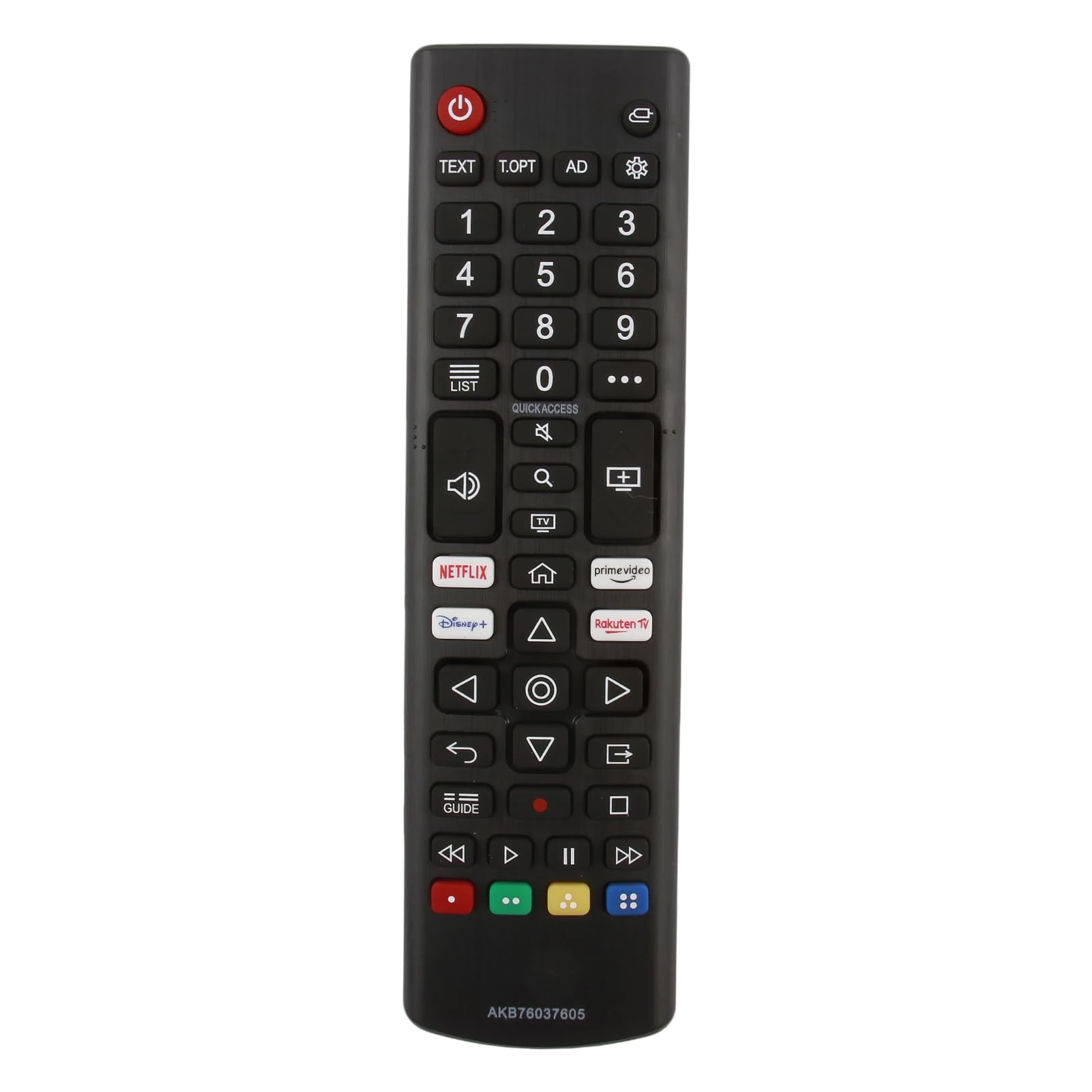 Universal TV Remote for AKB76037605, Compatible with LG Smart TV AKB76037605 AKB76040301 AKB76037606 4K 8K Television Remote Control Replacement