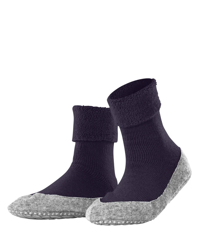FALKE Cosyshoe W Hp Wool Grips On Sole 1 Pair Grip socks, Red Wineberry 8761, 4/5 UK - Image 1