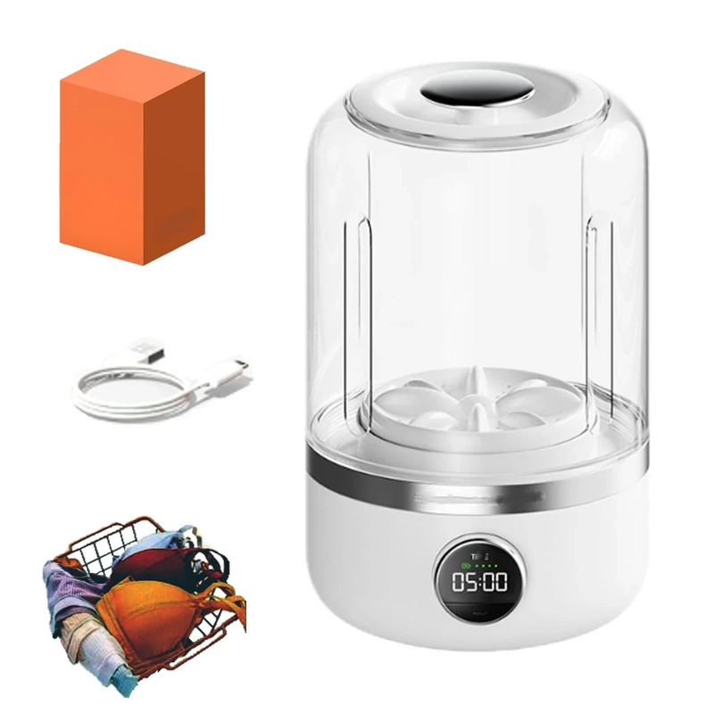 Damalithium Ye02 Cordless Mini Washer - Underwear, Socks & Travel