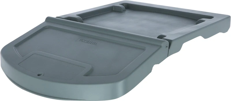 Kerbl 3210254 Single Lid for Feeding Box Stackable - 40/60 Litres (Dimensions 58.2 x 39 x 4 cm, Weight 0.22 kg, Grey, Plastic)