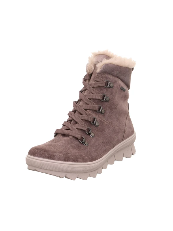 Legero Women's Novara Warm Lined Gore-Tex Snow Boots, Dark Clay 5570, 37.5 EU, Dark Clay 5570, 5.5 UK