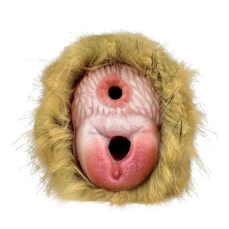 BeHorny Liquid Silicone Masturbator Double Hole Orangutan Fantasy Male Sex Toy Realistic Pussy