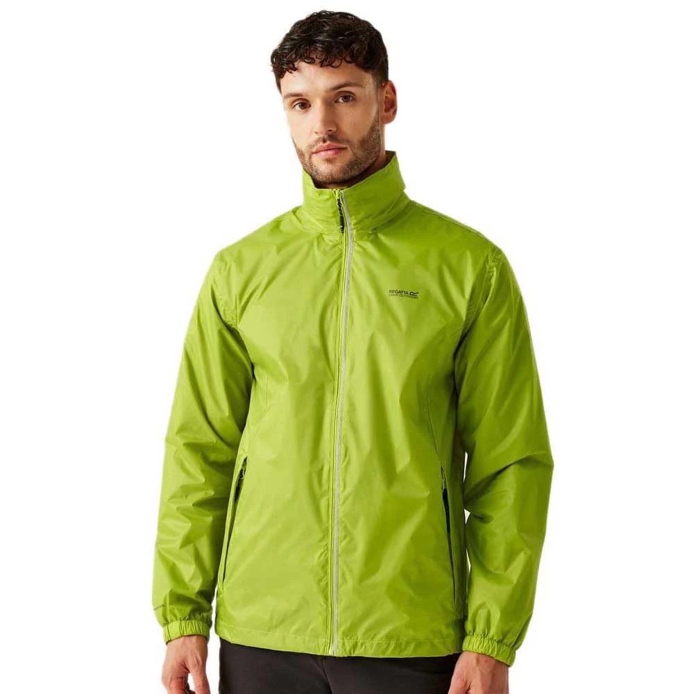 Regatta Mens Lyle IV Waterproof Packaway Jacket Lightweight Breathable Walking Raincoat