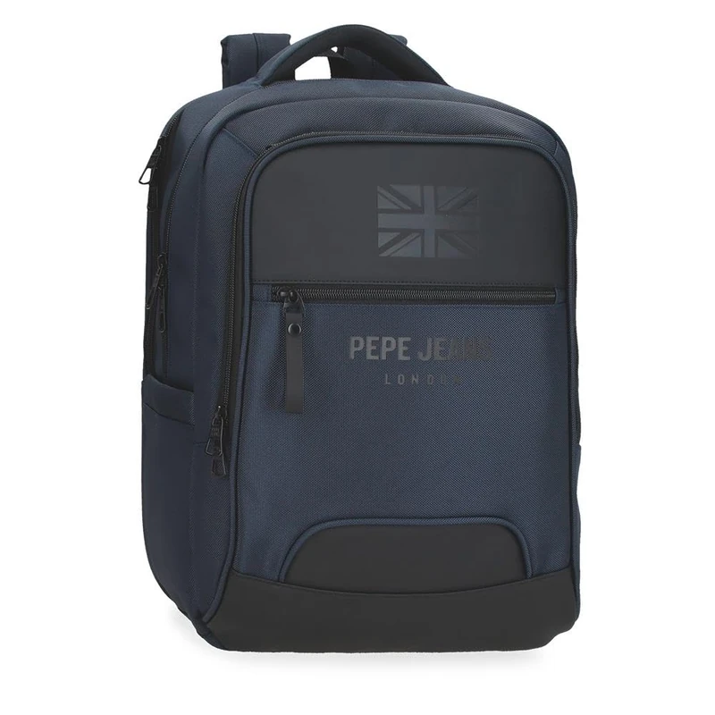 Pepe Jeans Joumma Bags Bromley Rucksacks, Cabin Backpacks, Polyester, Various Sizes, Black, Green, Red, Grey, Polyester, blue, One Size, Triple Backpack