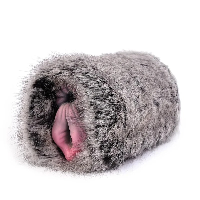 BeHorny Liquid Silicone Masturbator Double Hole Tibetan Yak Fantasy Male Sex Toy Realistic Pussy