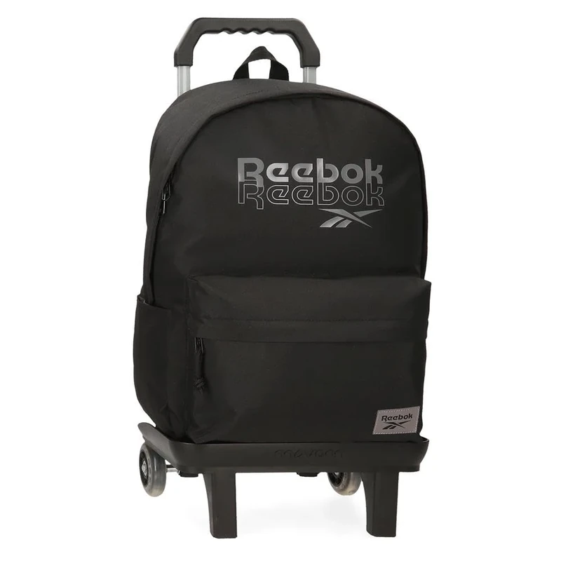Reebok - Melbourne Trolley Backpack for 15.6-inch Laptop, Black, 31.5 x 44 x 15 cm, Polyester, by Joumma Bags
