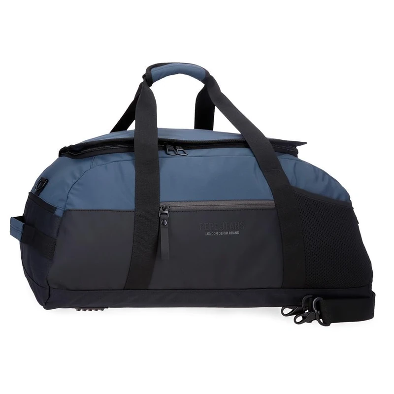 Pepe Jeans Sail up Backpack Black 25x37x12cm Polyester and PU 11.1L by Joumma Bags, Blue, One Size, Backpackaviaje