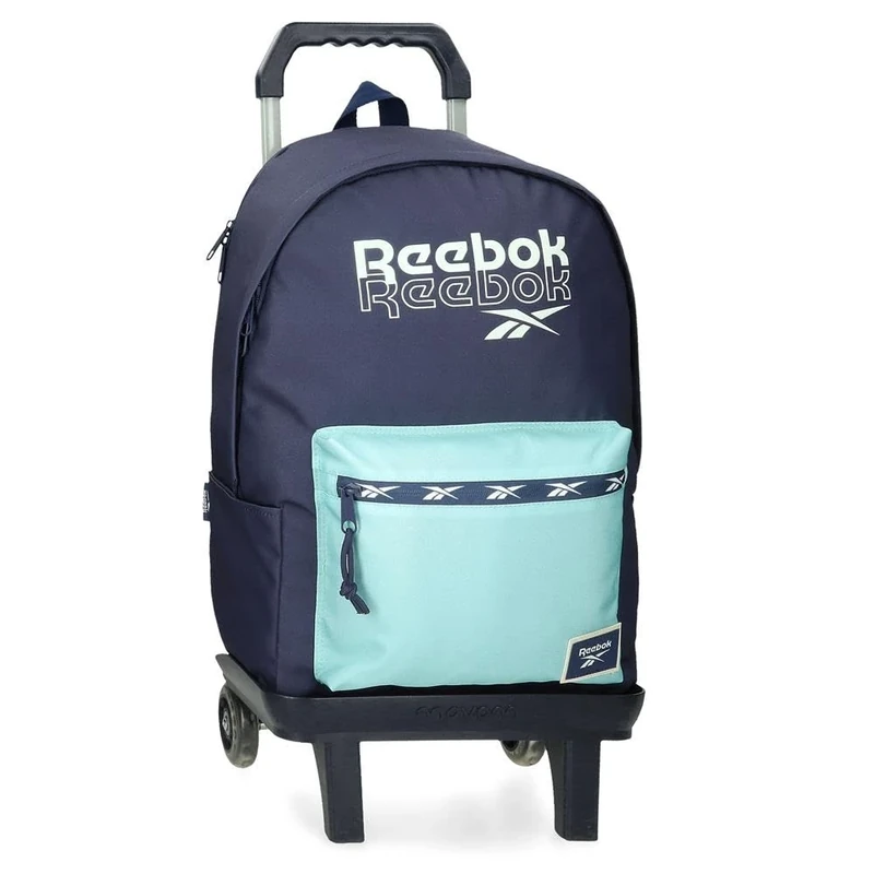 Reebok - Andrew Trolley Backpack for 15.6-inch Laptop, Blue, 31 x 44 x 15 cm, Polyester, 20.46 L, by Joumma Bags
