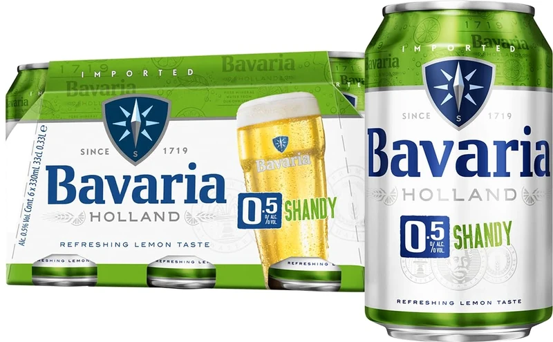 Bavaria Shandy 0.5% ABV | 24 x 330ml Can