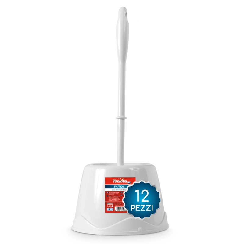Tonkita Pipon Toilet Brush Holder, Assorted, 12 Pieces - Image 1
