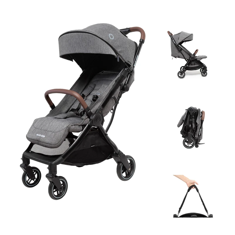 Maxi-Cosi Eva3 Lightweight Baby Stroller - Select Grey