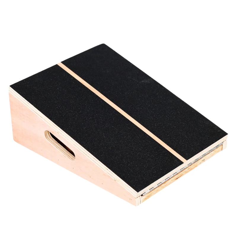 BILDER Adjustable Wooden Slant Board for Calf Stretch