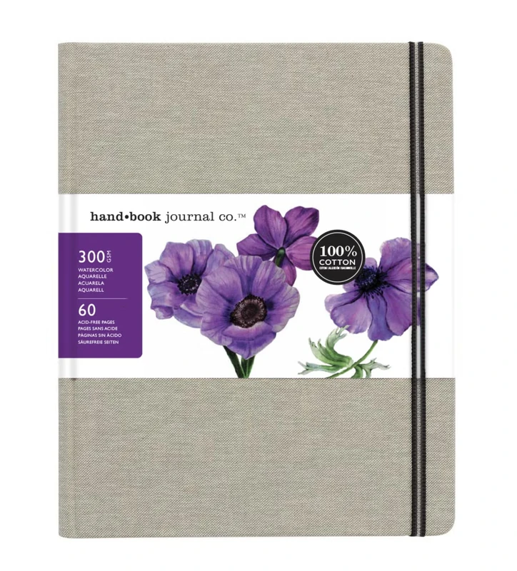 Speedball Fluid 100 Journal, Pocket Panorama 8.25 x 10.5”, Acid-Free Paper, Plain Sheets, Art, Cold-Press Texture, Artists Watercolour Painting Paper, Mixed Media