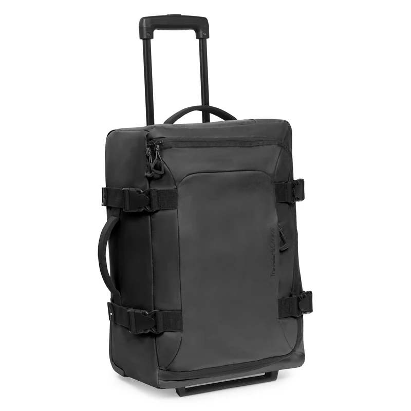 Traveler's Choice Wheeled Duffel, Black, Carry-On 21-Inch, Wheeled Duffel