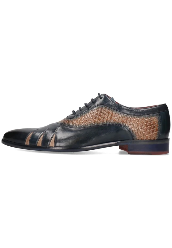 Melvin & Hamilton Men's Toni 44 Crust Navy Woven Oxford, Blue, 7.5 UK