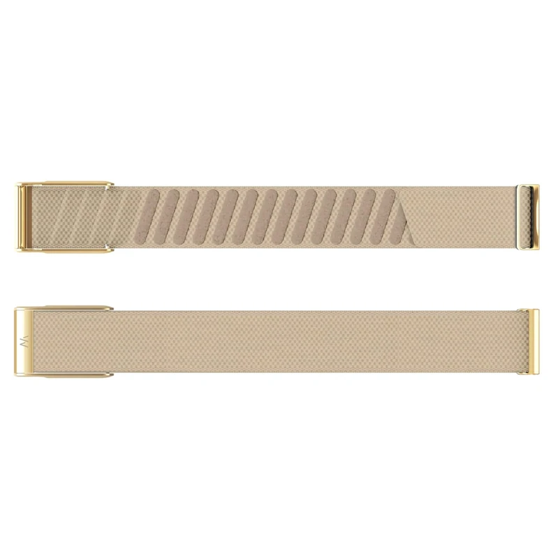 WHOOP SuperKnit Luxe – Compatible with One, Peak, & Life – ECG Compatible, Performance Accessory for Health & Fitness Wearable – Premium Metals – 24/7 Activity, Sleep, Recovery Tracker, Dune