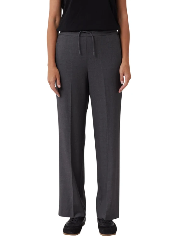 comma Trousers Long, Wide Leg, 98W5, 14