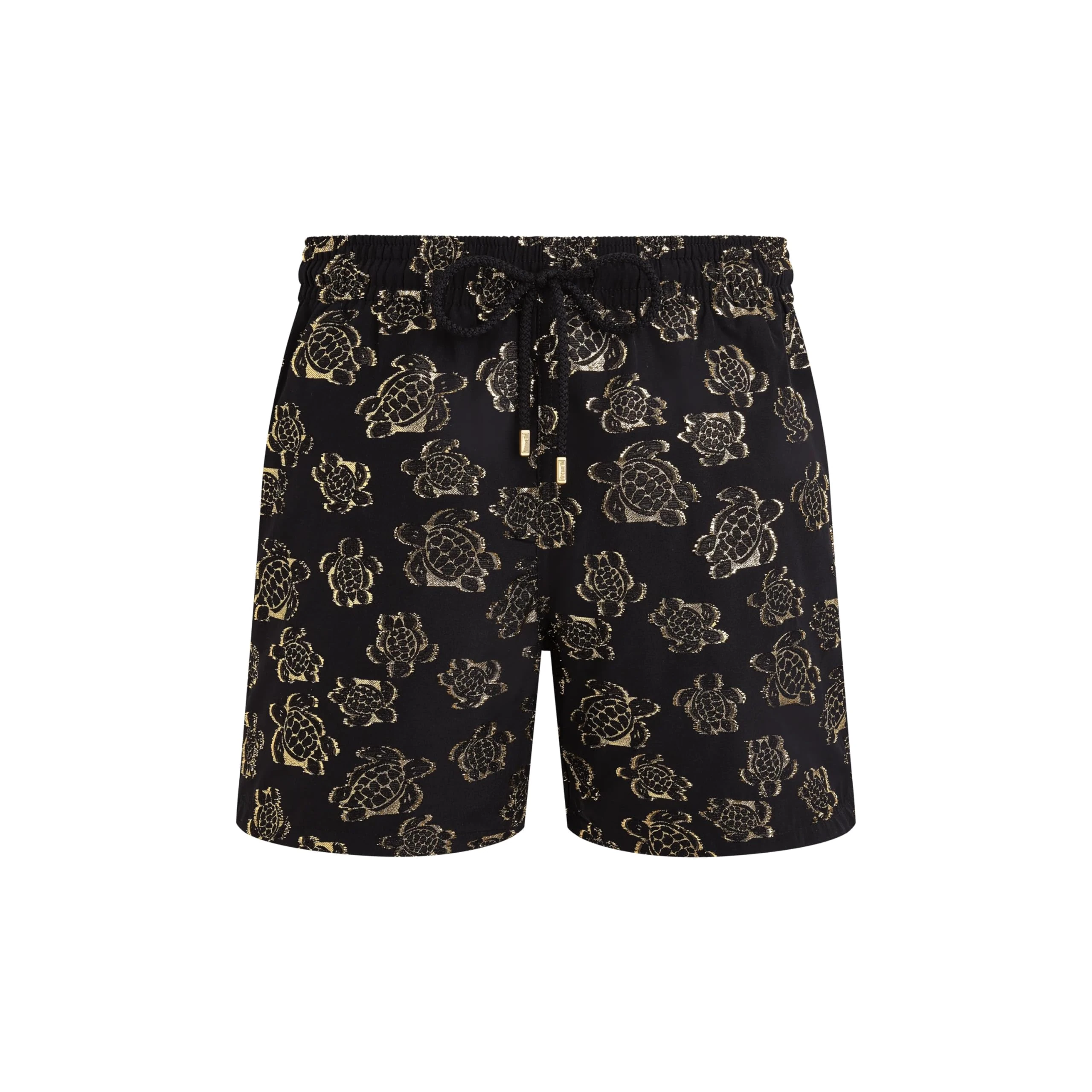 Vilebrequin, Swim Shorts Ronde Des Tortues Jacquard BrochéE, XL, Black