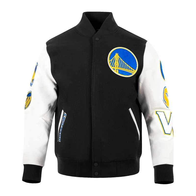 Pro Standard Mens NBA Boston Celtics Classic Varsity Jacket Black/White M60030 L
