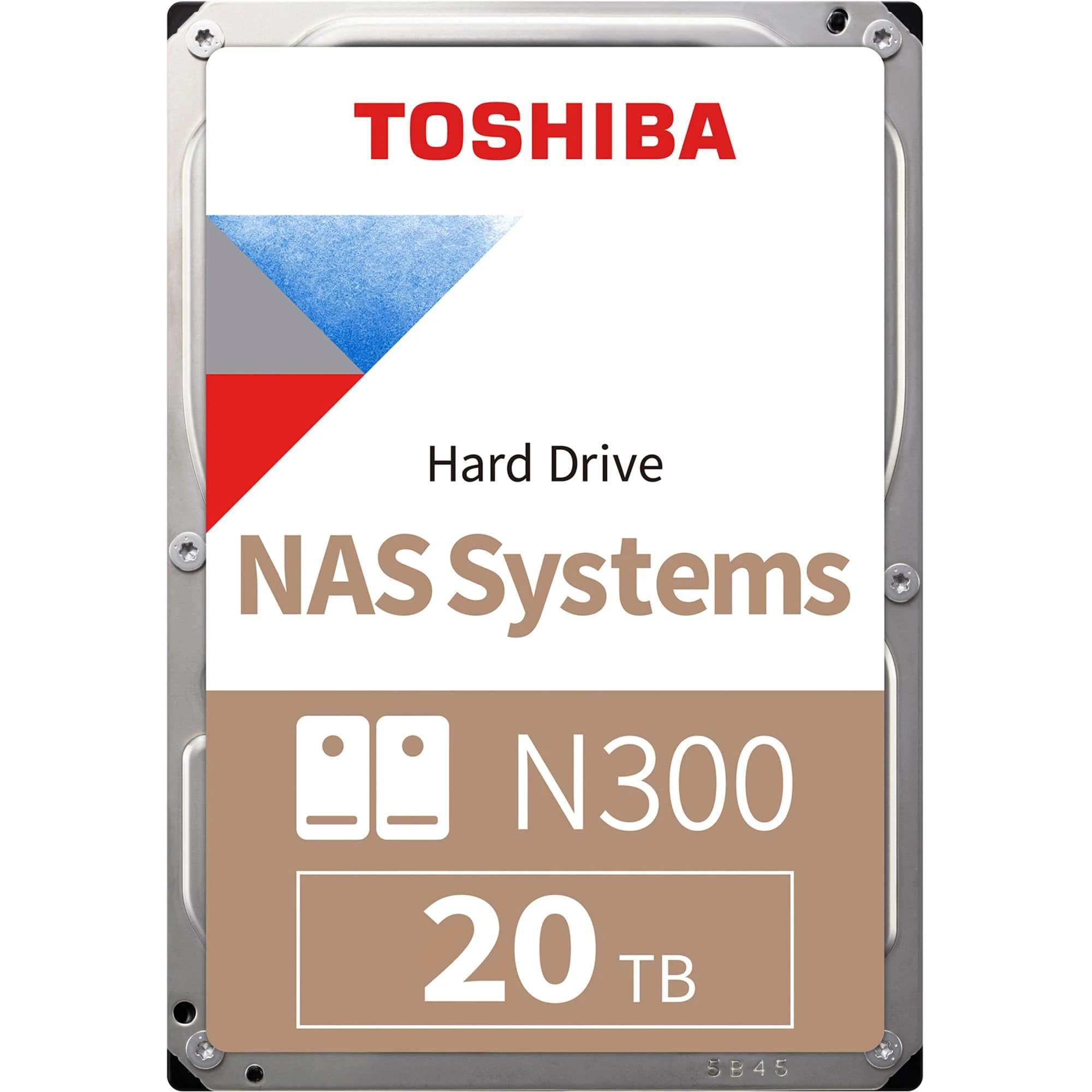 Toshiba N300 internal hard drive 20 TB 7200 RPM 512 MB 3.5" Serial ATA III