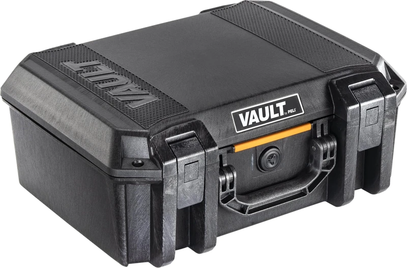 Peli Vault V300 Protective Case; Superior Protection for Valuable Equipment; Weather-Resistant & Dustproof; Internal Volume: 18.7 litres; Colour: Black