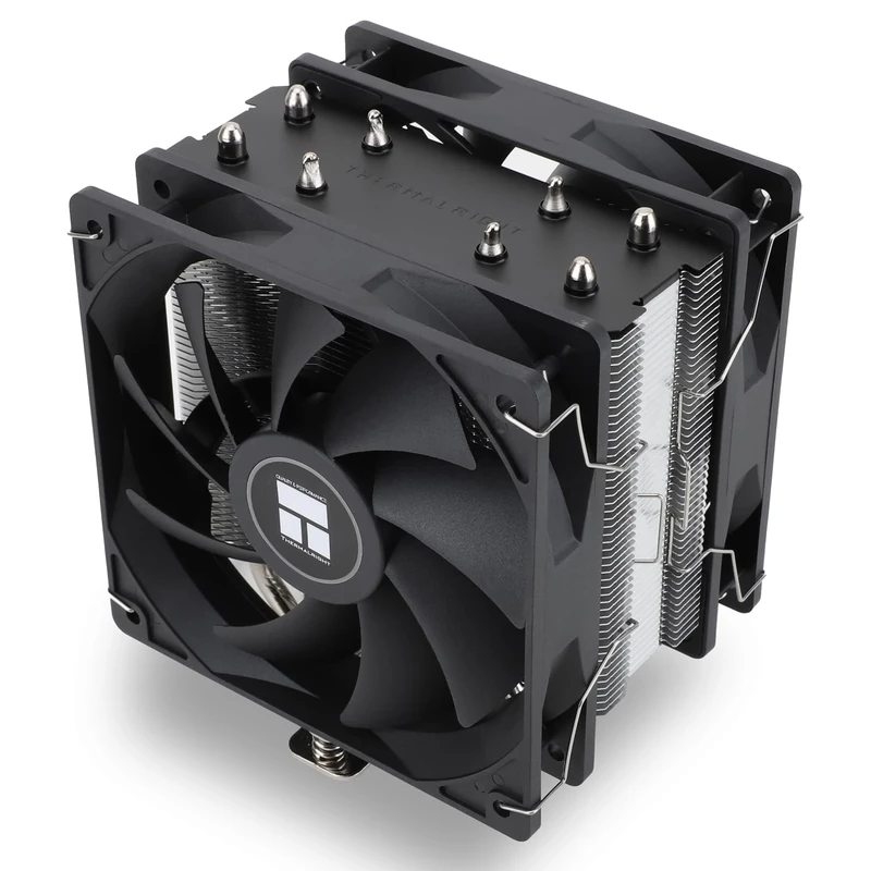 TR Assassin X 120R SE PLUS CPU Cooler, 4×6mm Heat Pipes,120mm PWM Quiet Fans CPU Air Cooler with S-FDB Bearing, AGHP Technology,for AMD AM4 AM5/Intel 1700/1150/1151/1200(AX120R SE PLUS)