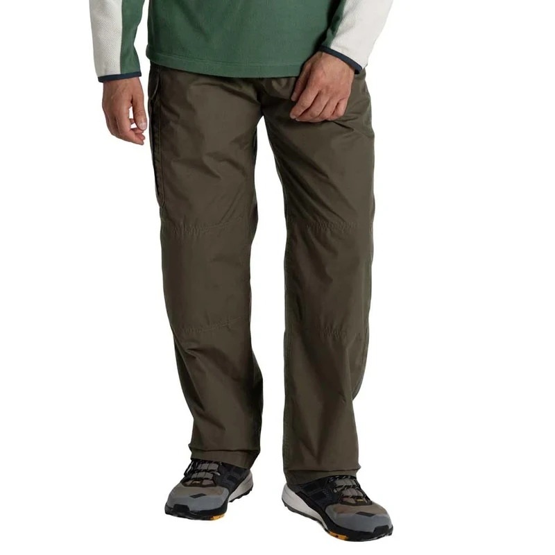 Craghoppers Mens Kiwi Classic II Walking Trousers Water Repellent Hiking Anti-Insect Olive
