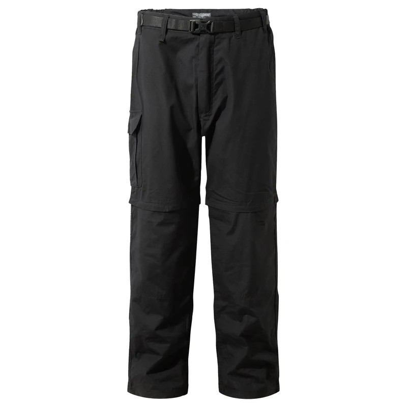 Craghoppers Men's Kiwi Convertible Walking Trousers Water Repellent Hiking Pants