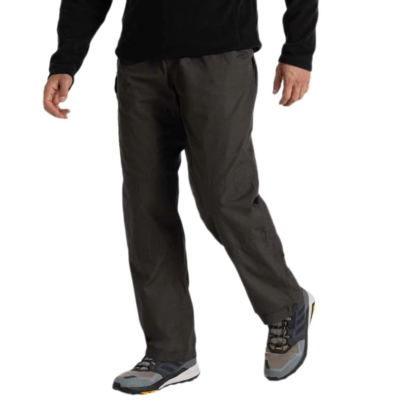 Craghoppers Mens Kiwi Classic II Walking Trousers Water Repellent Hiking Anti-Insect Brown - Image 1