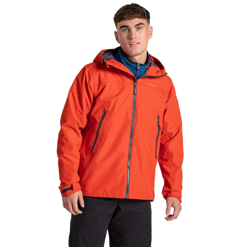 Craghoppers Mens Vanth Waterproof Jacket DofE Award Approved Hiking Coat